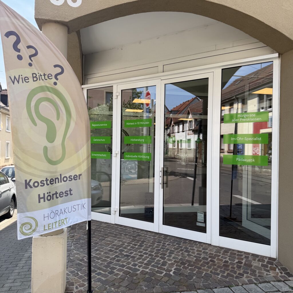 Außenansicht von Hörakustik Leitert in Heidelberg-Kirchheim